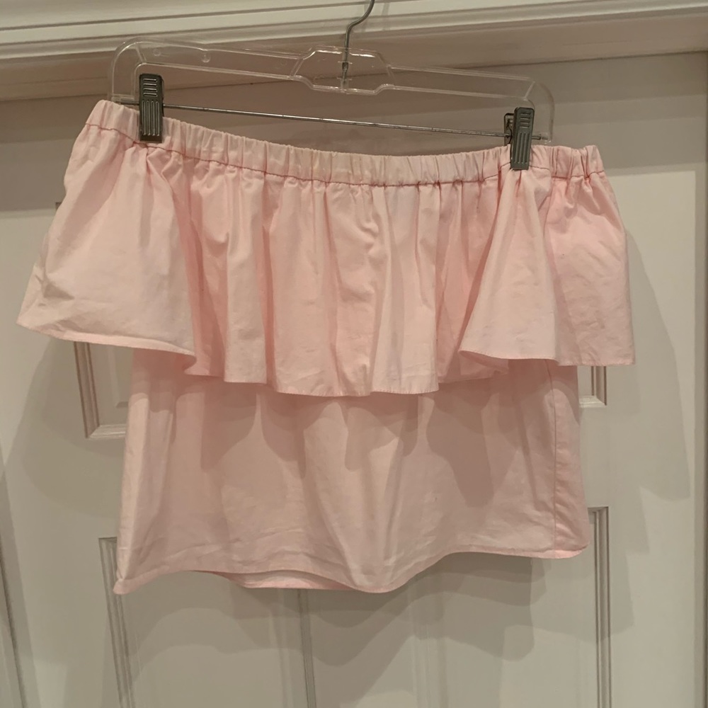 Topshop off the shoulder top